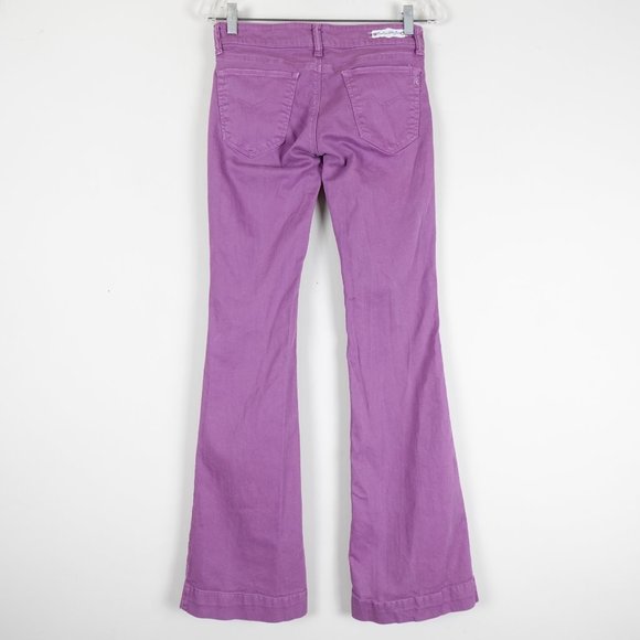 Replay Teena Flare Jeans Women's 27x34 Low Rise Stretch Denim - Picture 2 of 14